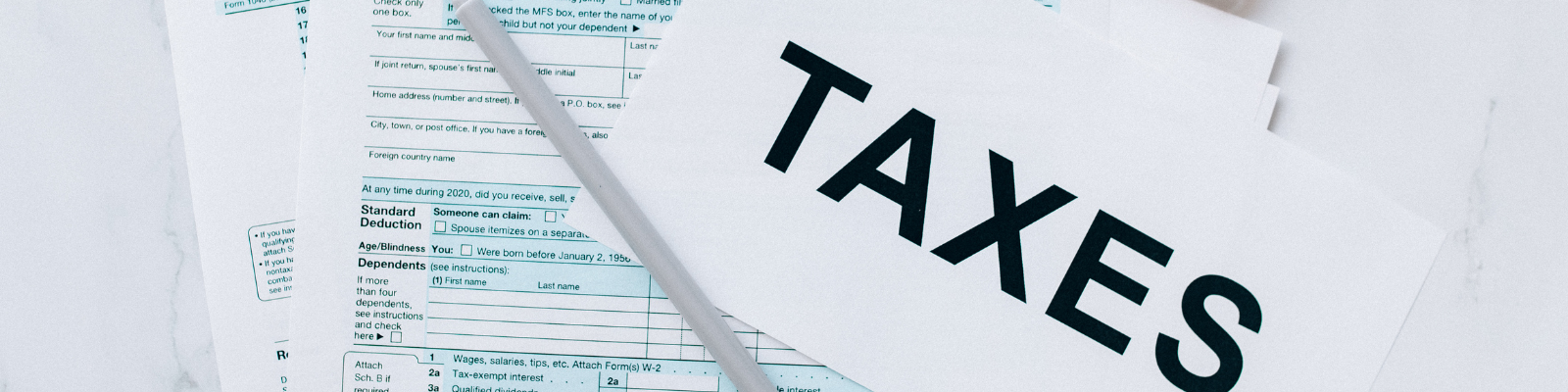 Victor Tax Receipt Banner