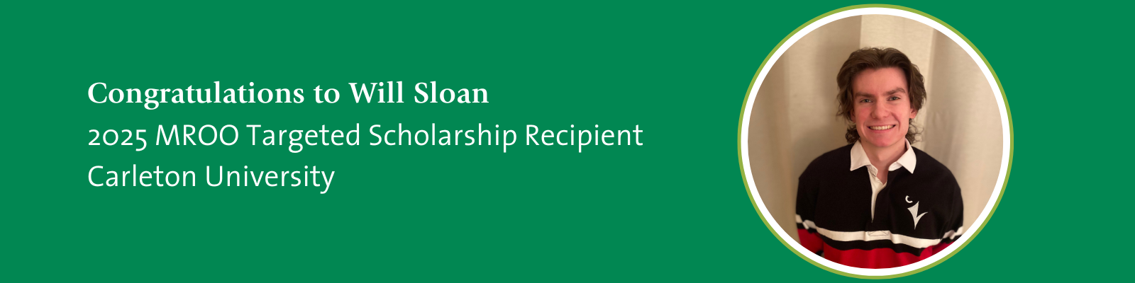 MROO Targeted Scholarship at Carleton University in 2025